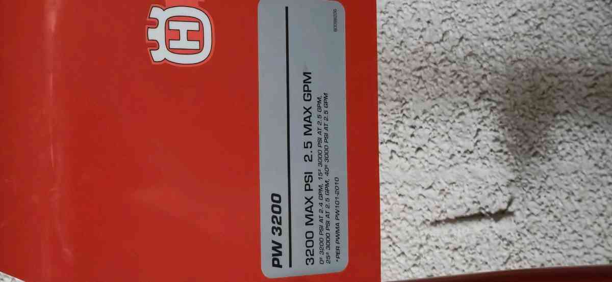 Gaspowered Pressure Washer