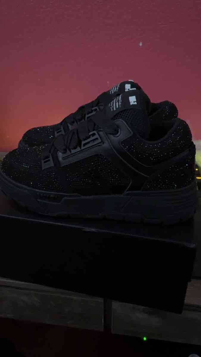 Black amiri ma1 crystal