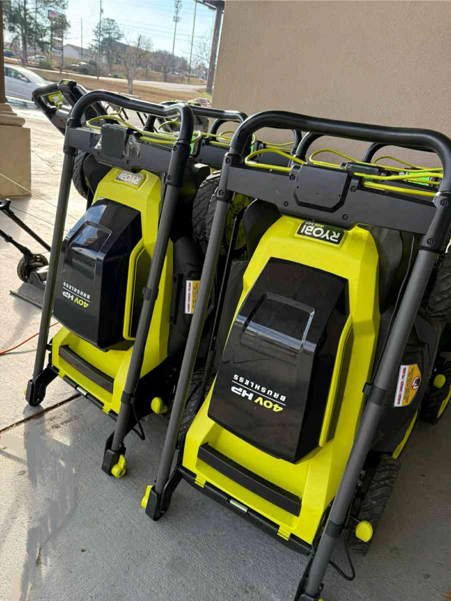 Ryobi 21inch 40v lawn mower